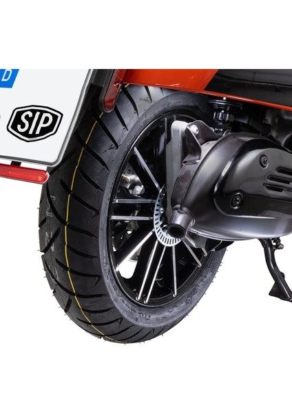 Vespa Gts-Gtv Jant *parlak Siyah-Gri* 13 Inç Mk Iıı / Sıp indirimleri