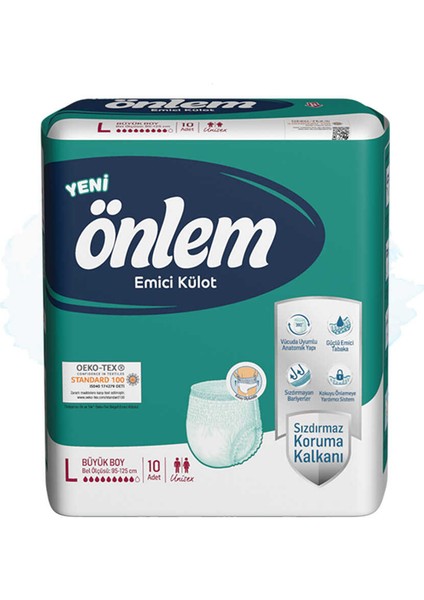 Large Emici Külot - 10 Adet