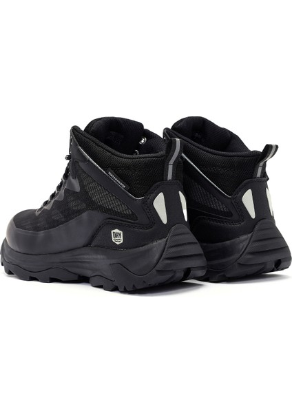 Dry Erkek Siyah Kalın Tabanlı Bağcıklı Waterproof Outdoor Bot 25WFD693814