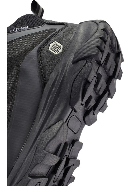 Dry Erkek Siyah Kalın Tabanlı Bağcıklı Waterproof Outdoor Bot 25WFD693814