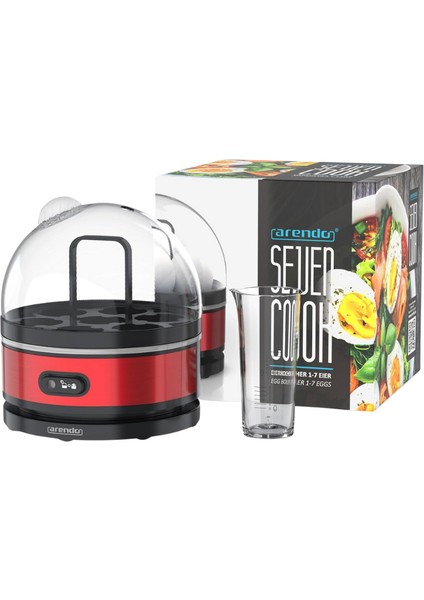 Sevencook 400W Yumurta Pişirici Paslanmaz Çelik 1-7 Yumurta