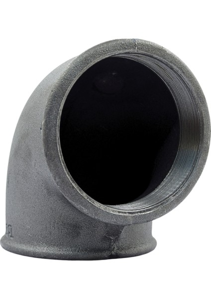 Dirsek 4" Siyah