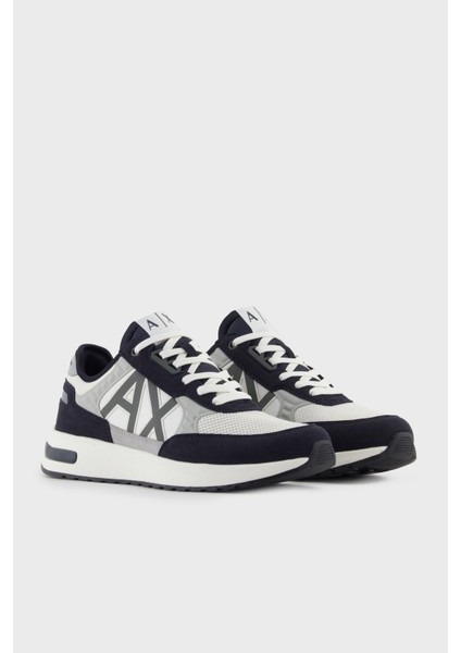 Logolu Kalın Tabanlı Sneaker Ayakkabı Erkek Ayakkabı XUX090 XV276 MB373 fiyatları