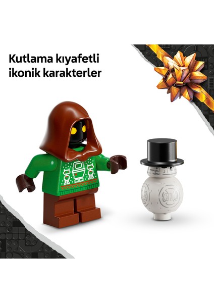 ® Star Wars 2025 Yılbaşı Takvimi 75418 – 6 Yaş ve Üzeri Çocuklar Için Yaratıcı ve Koleksiyonluk Yaratıcı Oyuncak Yapım Seti (263 Parça)