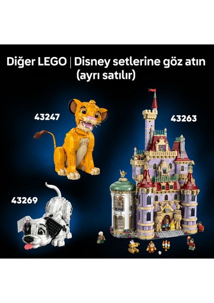 ® ǀ Disney ve Pixar Wall-E ve Eve 43279 – Film Sever Yetişkinler Için Dekoratif Koleksiyonluk Model Yapım Seti (811 Parça)