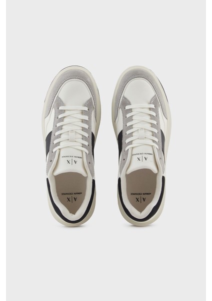 Logolu Süet ve File Detaylı Sneaker Ayakkabı Erkek Ayakkabı XM001720 AF17529 M0017 modelleri