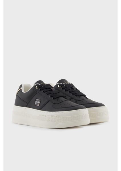 Logolu Platform Taban Sneaker Ayakkabı Bayan Ayakkabı XW001631 AF17351 MC077 fiyatları