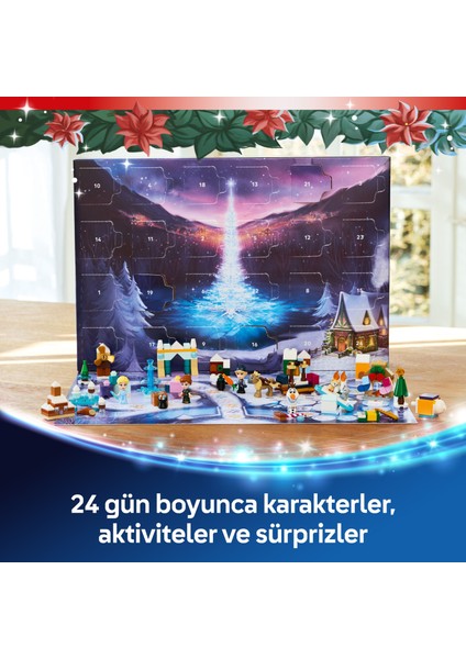 ® ǀ Disney Karlar Ülkesi 2025 Yılbaşı Takvimi 43273 – 5 Yaş ve Üzeri Prenses Seven Çocuklar Için Yaratıcı Oyuncak Yapım Seti (231 Parça)