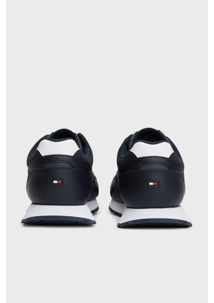 Logolu Deri Sneaker Ayakkabı Erkek Ayakkabı FM0FM05512 Dw5