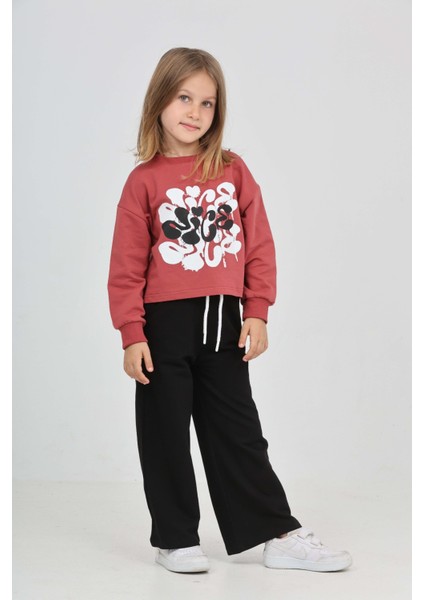 Kız Çocuk Nice Baskılı Eşofman Takım modelleri