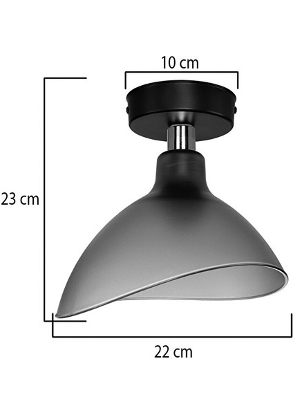 Duruaydınlatma Füme Plofonyer Avize Yatak Odası Salon Mutfak Hol Lamba fiyatları