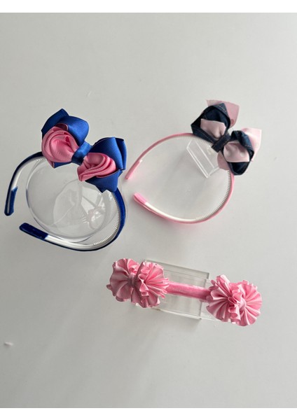 3'lü Kız Çocuk Saç Taçı Seti – Canlı Renkler ve Şık Desenler ile Günlük ve Özel Gün Kullanımı fiyatları