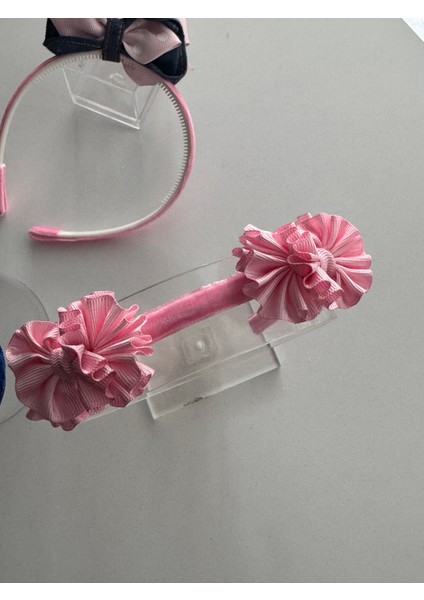 3'lü Kız Çocuk Saç Taçı Seti – Canlı Renkler ve Şık Desenler ile Günlük ve Özel Gün Kullanımı modelleri