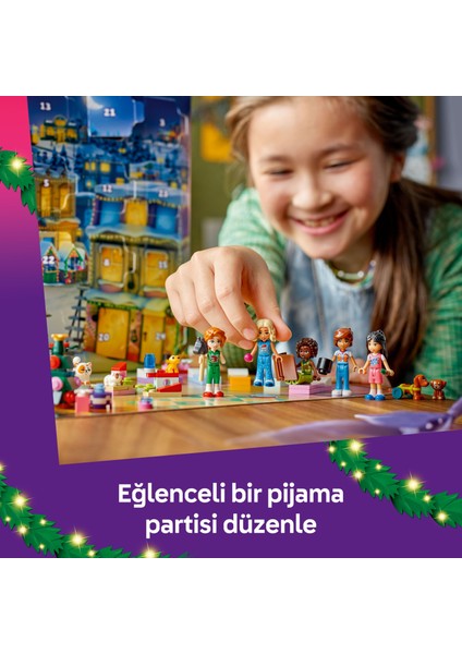 ® Friends 2025 Yılbaşı Takvimi 42668 – 6 Yaş ve Üzeri Kız ve Erkek Çocuklar Için Günlük Sürprizli Yaratıcı Oyuncak Yapım Seti (237 Parça)