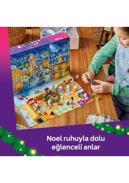 ® Friends 2025 Yılbaşı Takvimi 42668 – 6 Yaş ve Üzeri Kız ve Erkek Çocuklar Için Günlük Sürprizli Yaratıcı Oyuncak Yapım Seti (237 Parça)