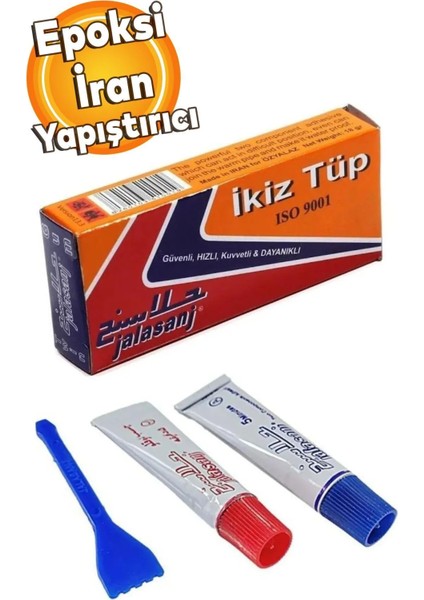 Çift Karışımlı Çelik Iran Yapıştırıcı Ikiztüp