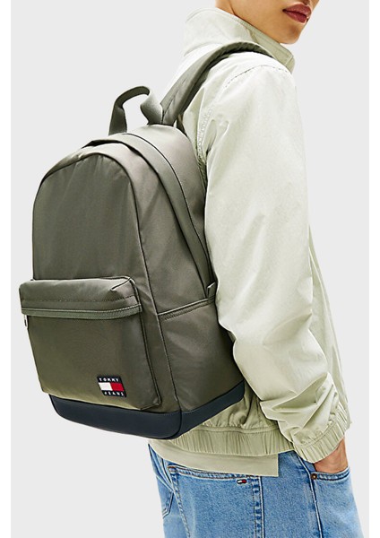 Logolu Ayarlanabilir Omuz Askılı Sırt Çantası Erkek Sırt Çantası AM0AM13400 Mrh fiyatları