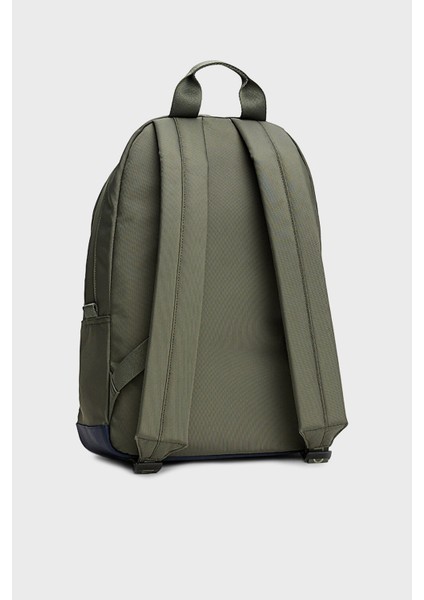 Logolu Ayarlanabilir Omuz Askılı Sırt Çantası Erkek Sırt Çantası AM0AM13400 Mrh modelleri