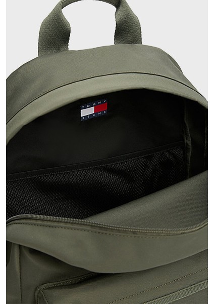 Logolu Ayarlanabilir Omuz Askılı Sırt Çantası Erkek Sırt Çantası AM0AM13400 Mrh fırsatları