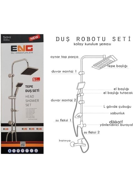 Robot Duş Seti indirimleri