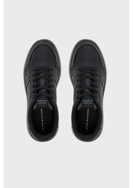 Deri Logolu Sneaker Ayakkabı Erkek Ayakkabı FM0FM05529 Bds modelleri