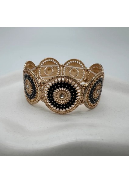 Divine Pulse Özel Seri Royal Eclipse Kelepçe Bilezik - Gold fiyatları