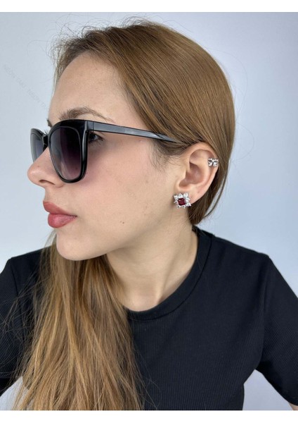 Zirkon Taşlı, Baget Model, Paslanmaz Çelik Küpe 488, Gümüş Renk fiyatları