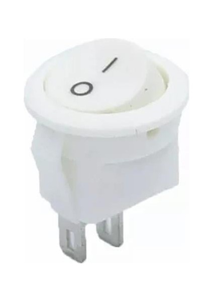 Mini Yuvarlak Işıksız On-Off Beyaz Anahtar IC-134E fiyatları