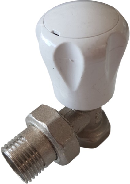 Petek Vanası 1/2 – Radyatör Su Vanası – Kalorifer Isıtma Musluğu – Metal Vana – Evrensel Uyumlu