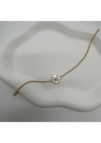 Özel Seri Gold Yonca Detay Bileklik - Gold modelleri