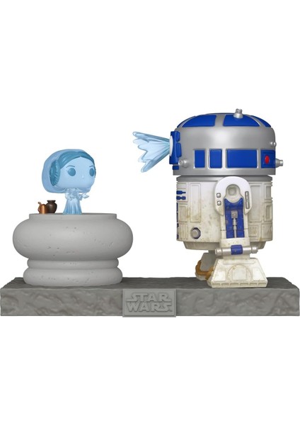 Pop Deluxe Star Wars - R2-D2 Princess Leia Hologram NO:766 Bobble-Heads