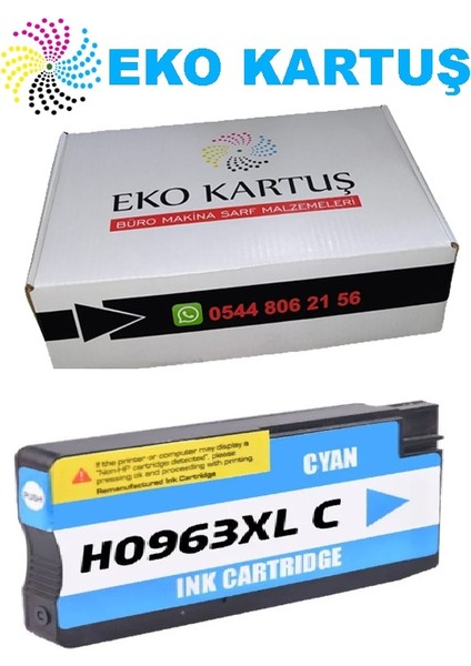 Hp Officejet Pro 9015 Kartuşu 4 Renk 963XL fiyatları