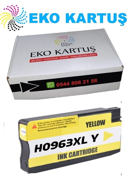 Hp Officejet Pro 9015 Kartuşu 4 Renk 963XL fırsatları