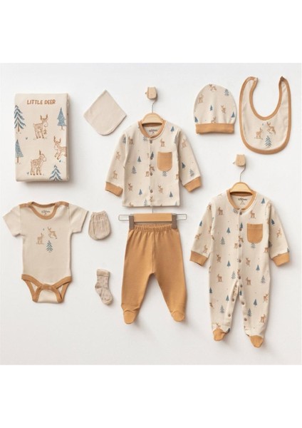 10329 Erkek Bebek Kahve 10'li Hastane Çıkışı