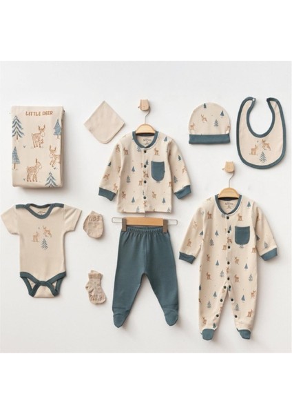 10329 Erkek Bebek Bej 10'li Hastane Çıkışı