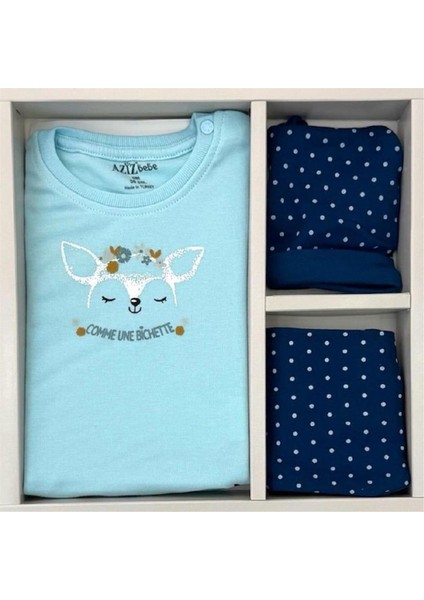 5351 Kız Bebek Mınt 5'li Hastane Çıkışı