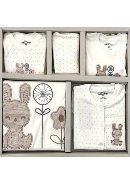 10331 Erkek Bebek Bej 10'li Hastane Çıkışı