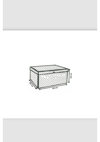 Mega Çok Amaçlı Saklama Kutusu Kutu Hurç Organizer Oyuncak Kutusu Hurç Çizgi Desen 40X60X30 modelleri