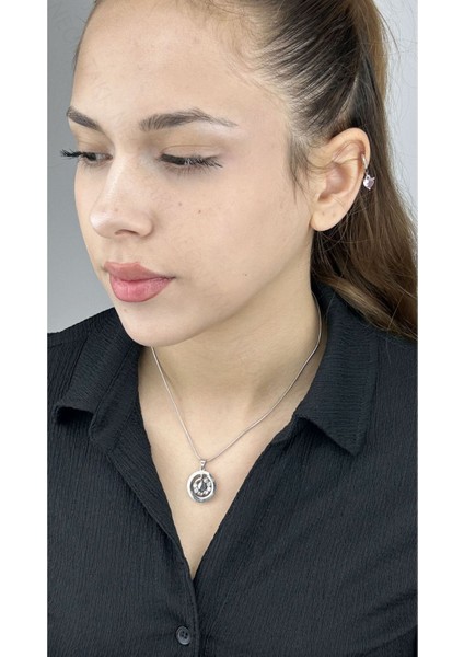 Xxx Dorika Figürlü, Paslanmaz Çelik Kolye 206, Gümüş Renk fiyatları