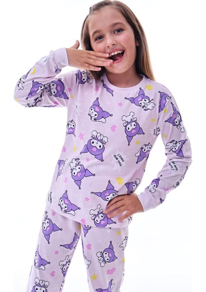 2'li Cute Kuromi Desenli Kız Çocuk Pijama Takımı fiyatları