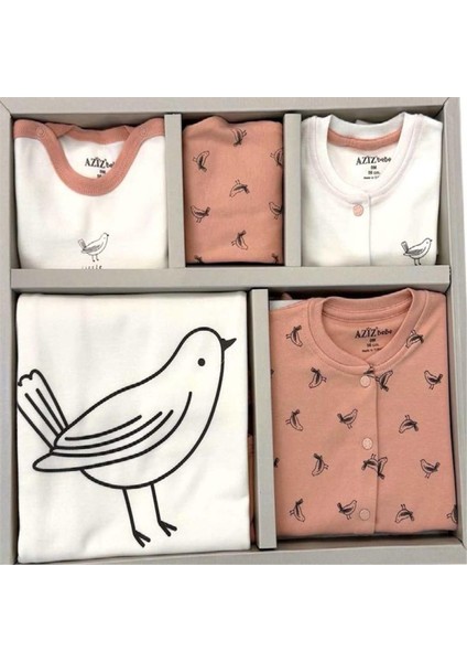 10328 Kız Bebek Somon 10'li Hastane Çıkışı