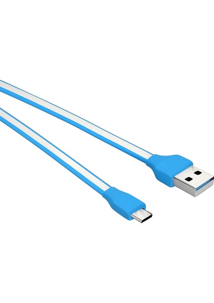 3 Metre Premium Hızlı Şarj ve Data Aktarım Micro USB Kablo – Dayanıklı Mavi Beyaz Tasarım fiyatları