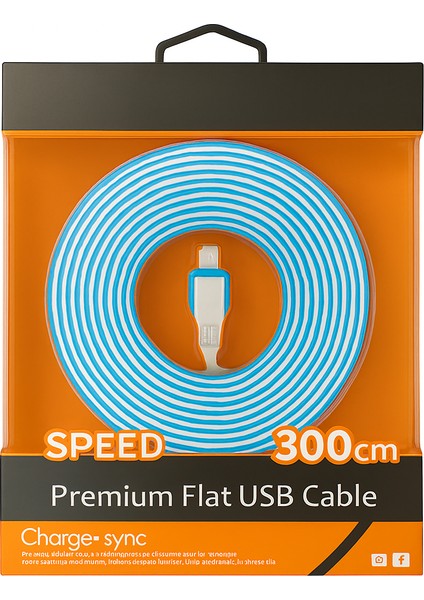 3 Metre Premium Hızlı Şarj ve Data Aktarım Micro USB Kablo – Dayanıklı Mavi Beyaz Tasarım fırsatları
