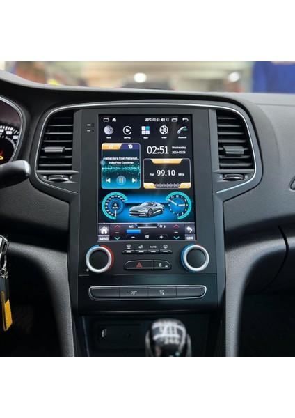 Renault Megane 4 2k Görüntü Kaliteli Tesla 9.7 Inch Multimedya Sistemi 8+256 Myway (2016-2025)