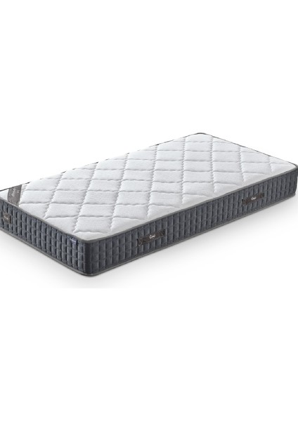 Menekşe Modeli Tek Kişilik Paket Yaylı Yatak Antibakteriyel ve Full Ortopedik Sistem