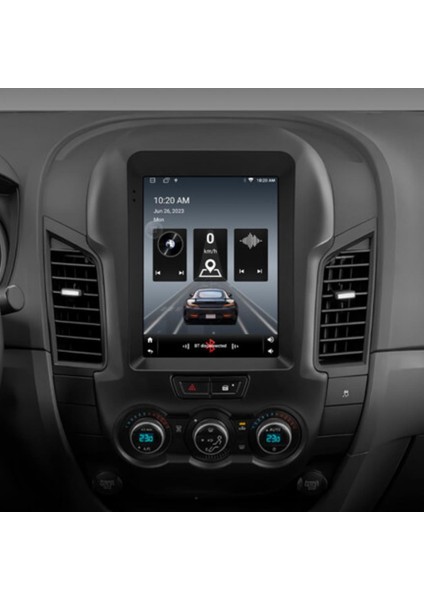 Ford Ranger 2k Görüntü Kaliteli Tesla 9.7 Inch Multimedya Sistemi 8+256 Myway (2012-2017)