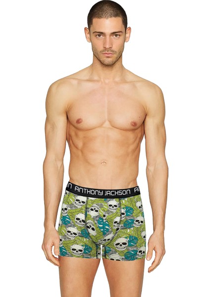 Likralı 5'li-3'lü Kutu Desenli Premium Erkek Boxer Palm Horizon fiyatları