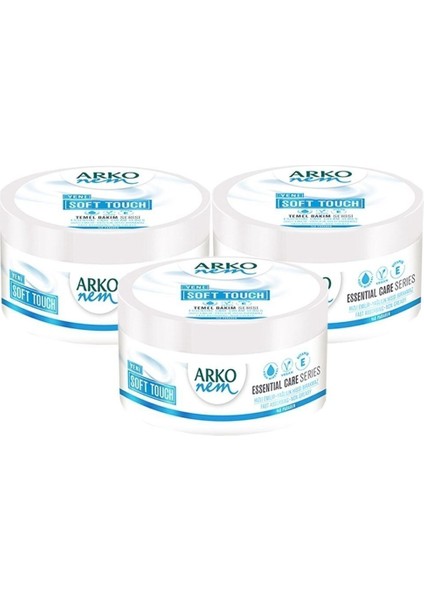 Nem Soft Touch Nemlendirici El ve Vücut Kremi 250 ml x 3 Adet