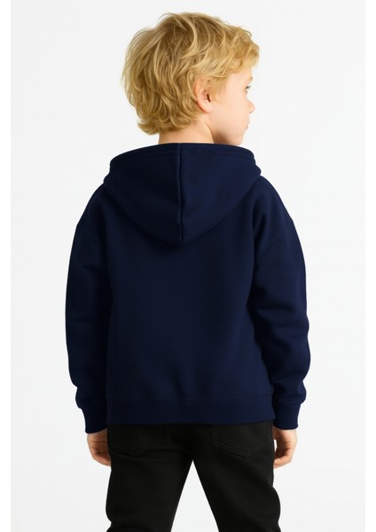 Kız - Erkek Çocuk Basic Fermuarlı Kalın 3 Iplik Kışlık Okul Sweat AK1815 fiyatları