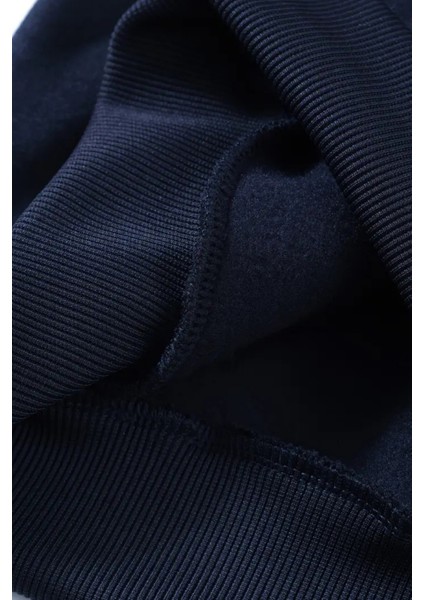 Kız - Erkek Çocuk Basic Fermuarlı Kalın 3 Iplik Kışlık Okul Sweat AK1815 indirimleri